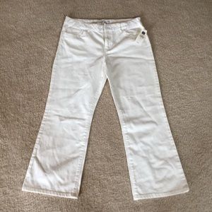 Gap white jeans